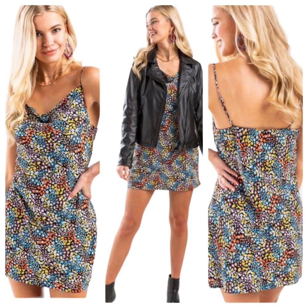 ROW A Floral Slip Dress